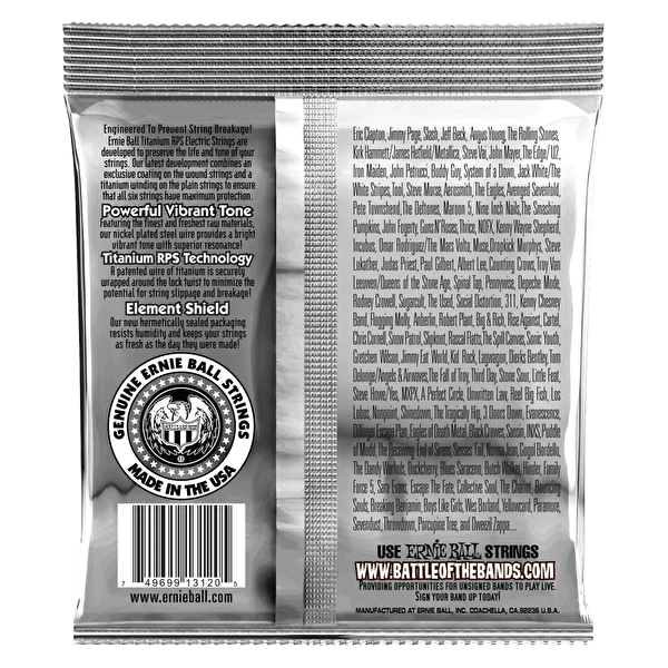Ernie Ball P03120 Elektro Gitar Teli