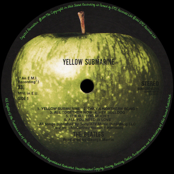The Beatles - Yellow Submarine (2012 Reissue, Remastered, Stereo, 180 Gram)