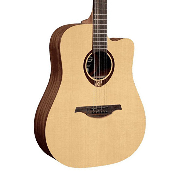 Lag T70DC Tramontane Natural Akustik Gitar