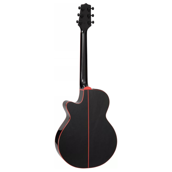 TAKAMINE GF49CE CB Cosmic Black Elektro Akustik Gitar