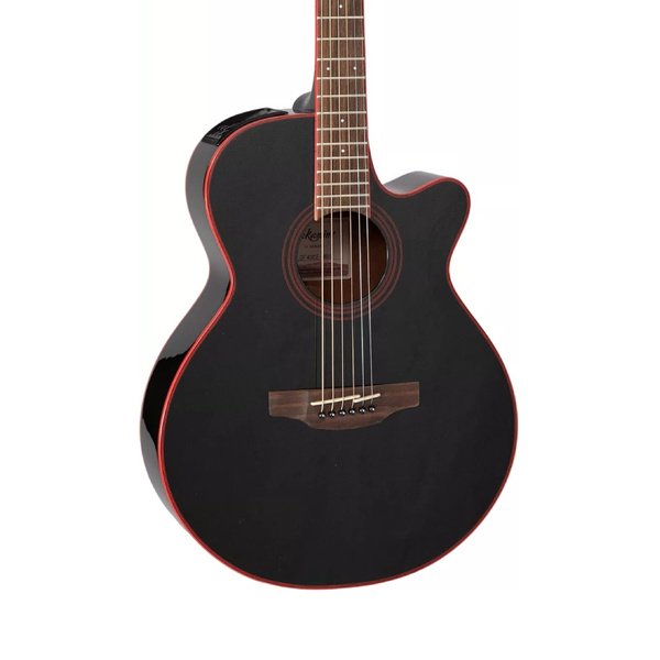 TAKAMINE GF49CE CB Cosmic Black Elektro Akustik Gitar