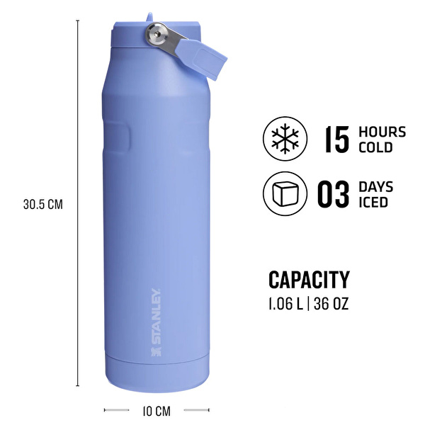 STANLEY The IceFlow™ Bote Flip Straw 2.0 1.06L / 36oz Hydrangea