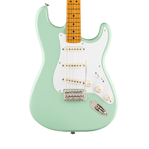 Squier Limited Edition Classic Vibe 50s Stratocaster Akçaağaç Klavye Surf Green Elektro Gitar