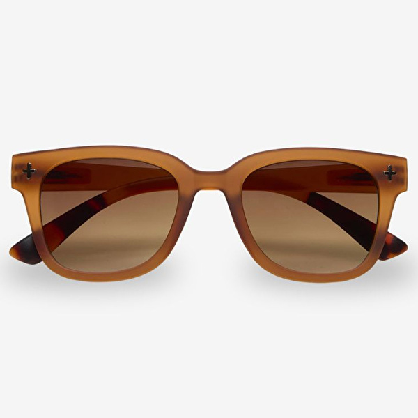 OKKIA Giovanni Kahverengi Lens Unisex Güneş Gözlüğü  Kahverengi