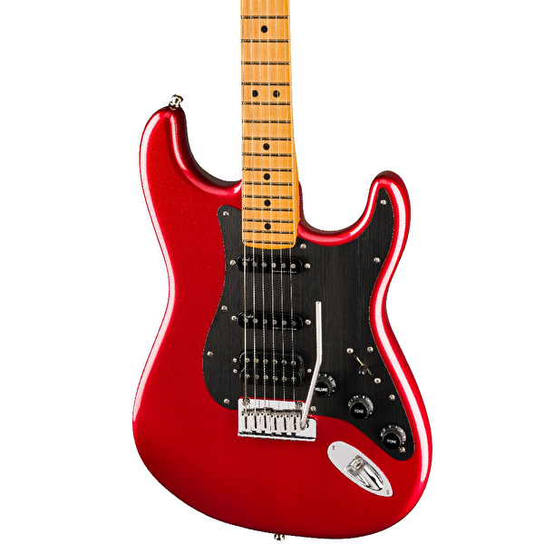 Fender American Ultra II Stratocaster HSS Akçaağaç Klavye Sinister Red Elektro Gitar