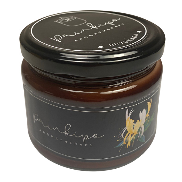 PRINKIPO Hanımeli Kokulu Soya Mumu (300 ml)