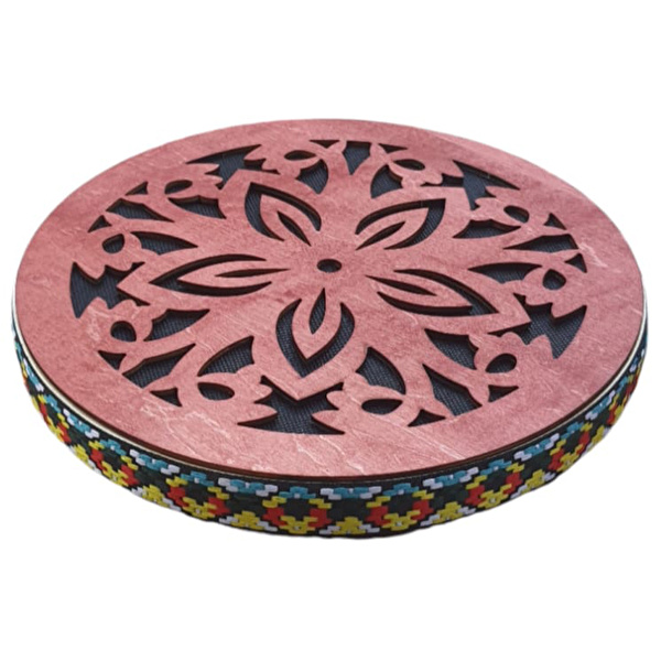 YOGIXO Ahşap Yağmur Sesi Davulu 25 cm