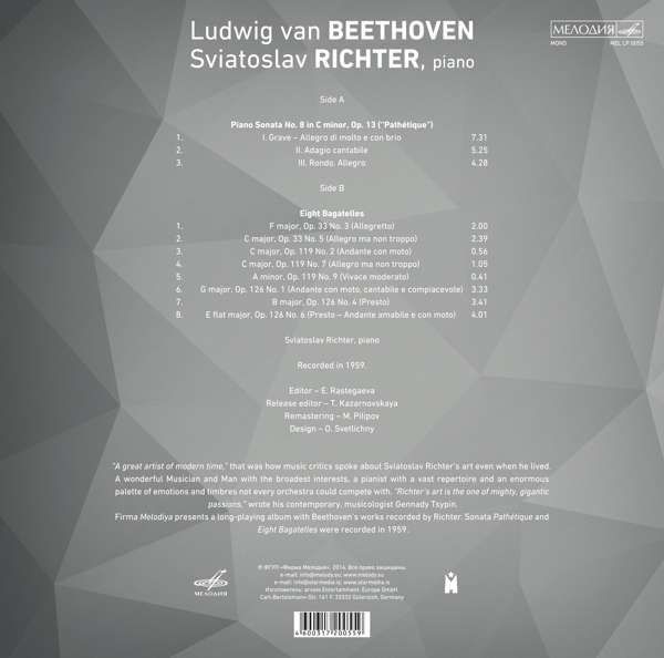 Sviatoslav Richter – Volume 1