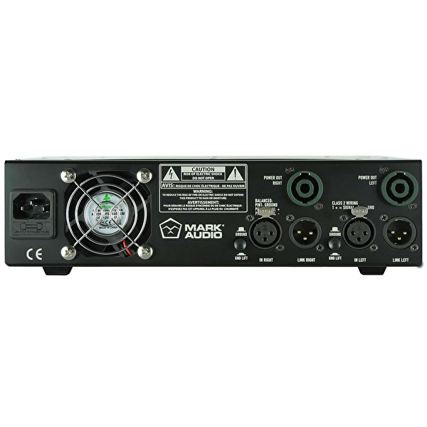 Mark Audio AC AMP 1000W+1000W Peak / 500W+500W RMS  4 Ohm Stereo Güç Amfisi