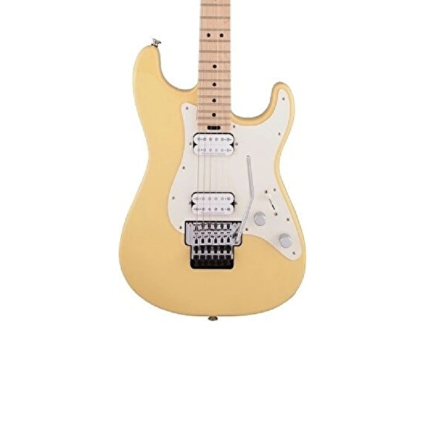 Charvel Pro Mod So-Cal Style 1 HH Floyd Rose Akçaağaç Klavye Vintage White Elektro Gitar
