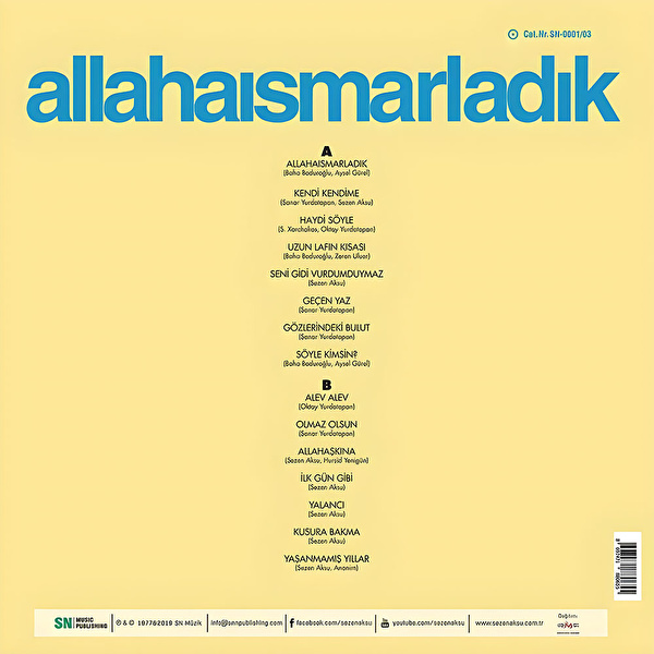 Sezen Aksu - Allahaısmarladık