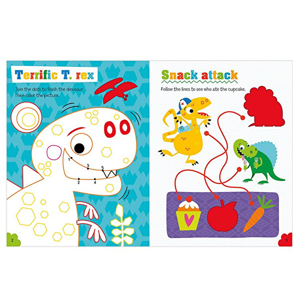 MBI - Never Touch a Dinosaur Sticker Activity Book