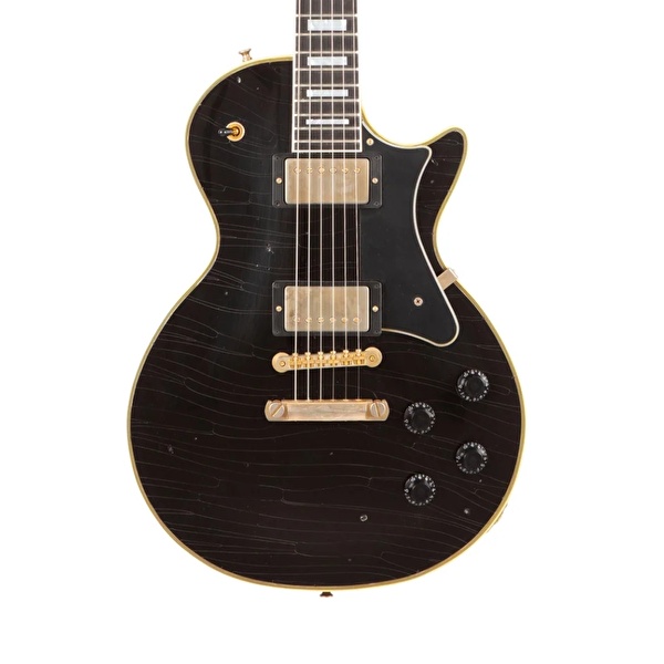 HERITAGE Custom Shop Core Collection H-157 Mahogany Top w/Case Ebony Artisan Aged Elektro Gitar