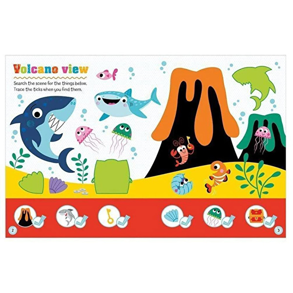 MBI - Never Touch a Shark! Sticker Activity Book