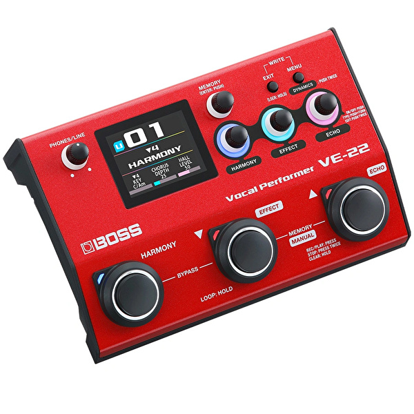 Boss VE-22 Vocal Performer Pedalı
