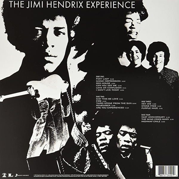 The Jimi Hendrix Experience – Are You Experienced (2015 Reissue, Remaster)
