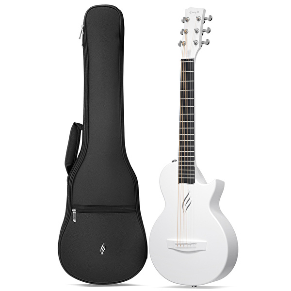 ENYA NOVA GO MINI WH Traveller Beyaz Akustik Gitar
