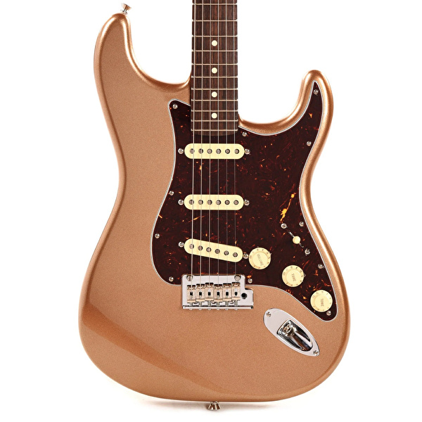 FENDER LTD American Professional II Stratocaster Rosewood Neck Firemist Gold Elektro Gitar