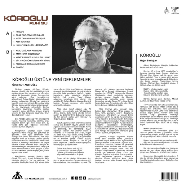 Ruhi Su - Köroğlu