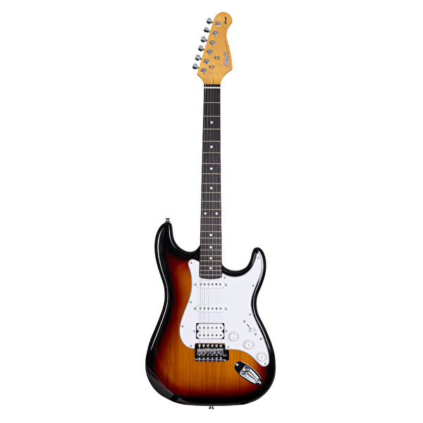 KOZMOS KGP-202HSS-SB Elektro Gitar Paketi