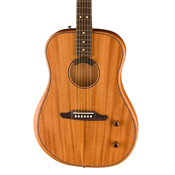 Fender Highway Serisi Dreadnought Gülağacı Klavye All Mahogany Elektro Akustik Gitar