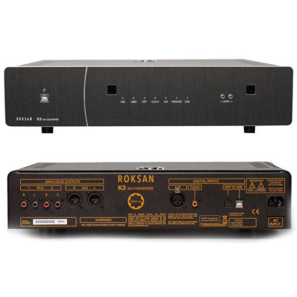 Roksan K3 DAC Charcoal D/A Çevirici