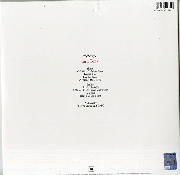 Toto - Turn Back