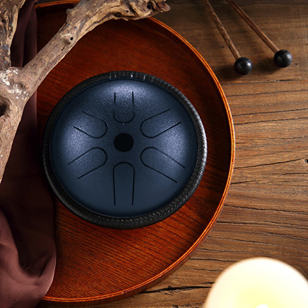 YOGIXO Tongue Drum 6 Notalı 5.5″ Lacivert
