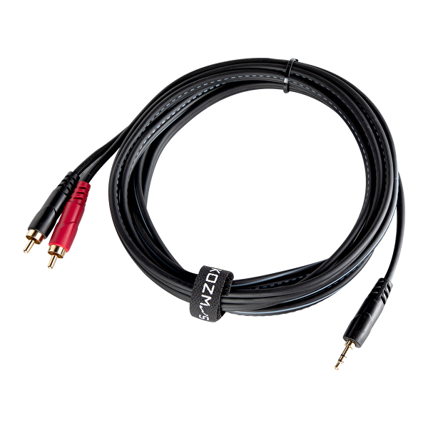 Kozmos KCL-227-3M Stereo 3,5mm - 2 x RCA  / 3mt Kablo