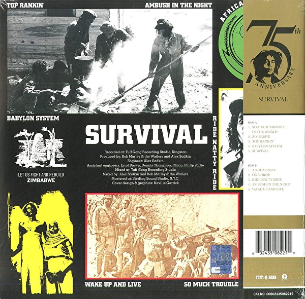 Bob Marley & The Wailers – Survival (2020 Reissue, Remastered)