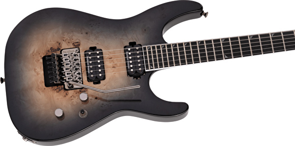 Jackson Pro Serisi Soloist SL2P MAH Abanoz Klavye Trans Black Burst Elektro Gitar