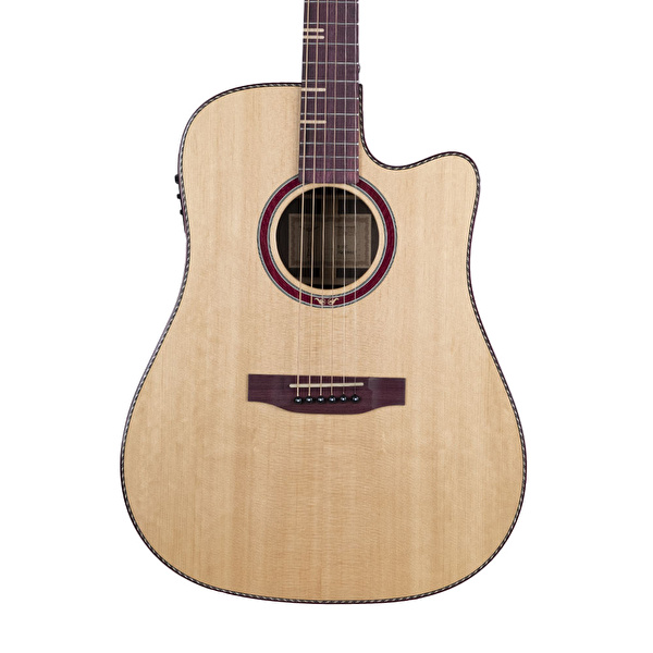 TYMA D-20C Cutaway Elektro Akustik Gitar