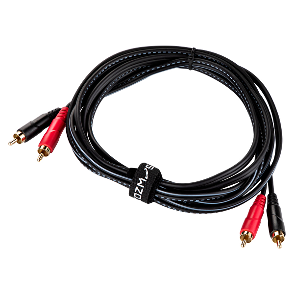 Kozmos KCL-244-3M 2 x RCA Male - 2 x RCA 3mt Kablo