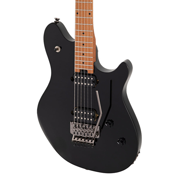 EVH Wolfgang WG Standard Fırınlanmış Akçaağaç Klavye Gloss Black Elektro Gitar