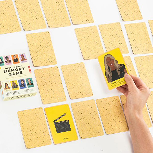 KIKKERLAND Matching Game İlham Veren Kadınlar Hafıza Kart Oyunu