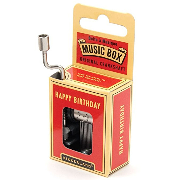 KIKKERLAND Happy Birthday Müzik Kutusu