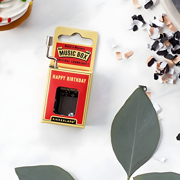 KIKKERLAND Happy Birthday Müzik Kutusu