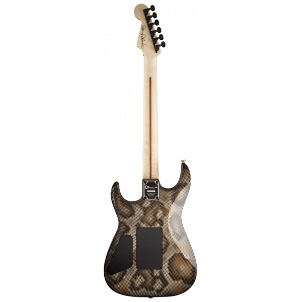 Charvel Warren DeMartini Artist Serisi San Dimas Akçaağaç Klavye Snakeskin Elektro Gitar