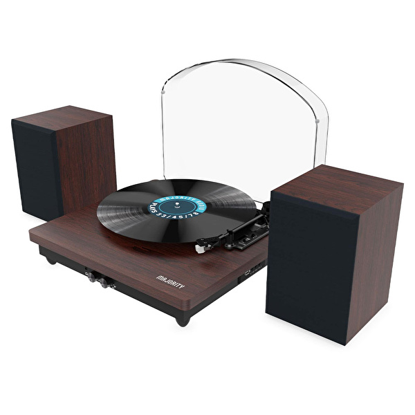 MAJORITY Moto Plus Hoparlörlü Pikap/Plakçalar