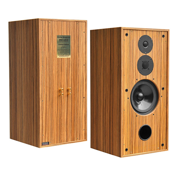 Stirling Broadcast BBC LS3/6 Zebrano Raf Tipi Hoparlör