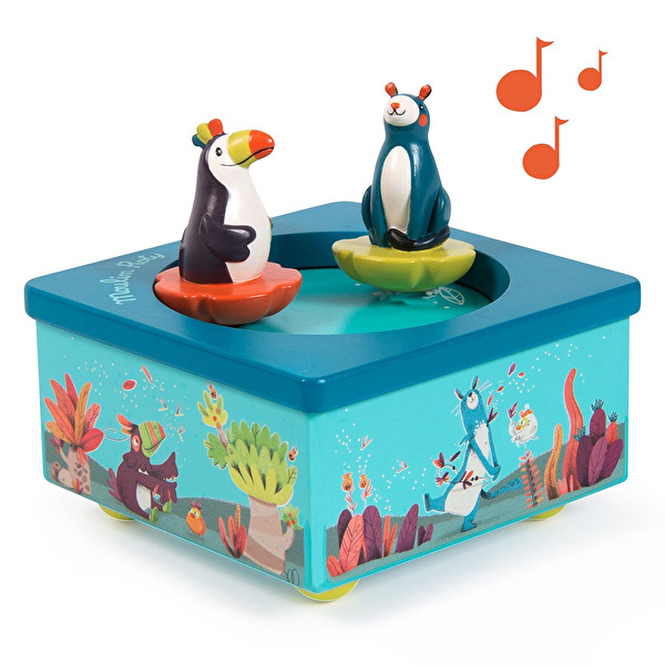 MOULIN ROTY Müzik Kutusu - Tukan ve Panter