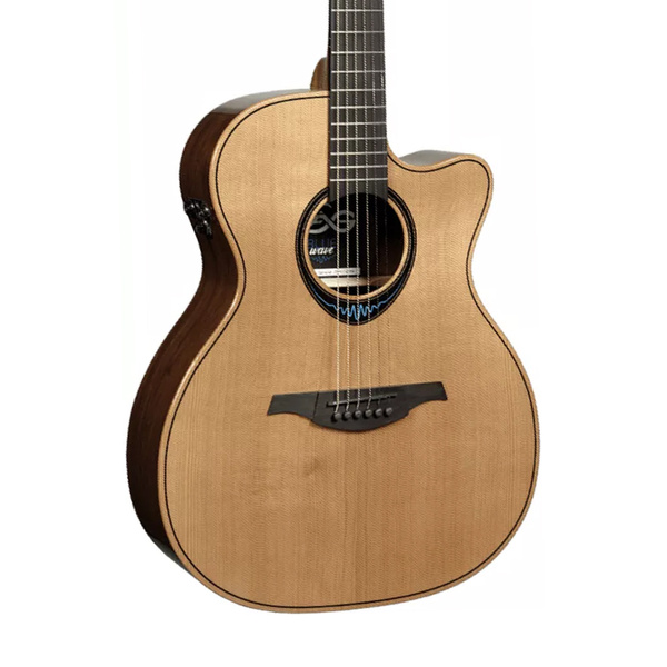 LAG GLH TBW2DCE BlueWave2 Natural Elektro Akustik Gitar