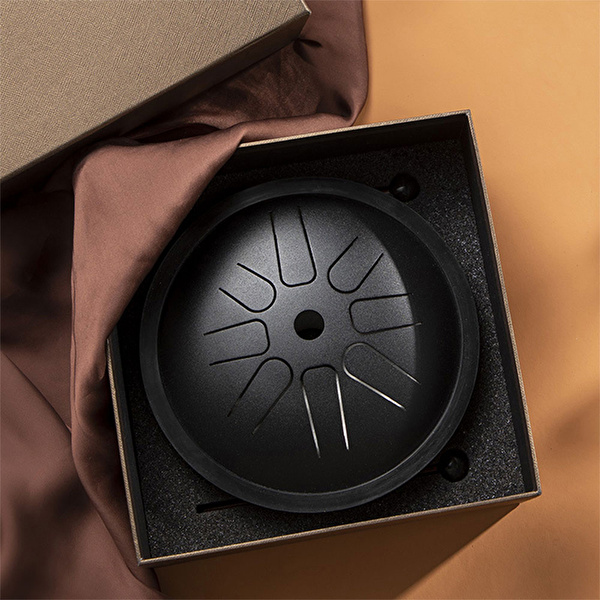 YOGIXO Tongue Drum 8 Notalı 6″ Siyah