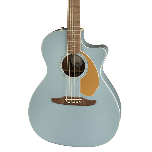 Fender Newporter Player Walnut Klavye Ice Blue Satin Elektro Akustik Gİtar