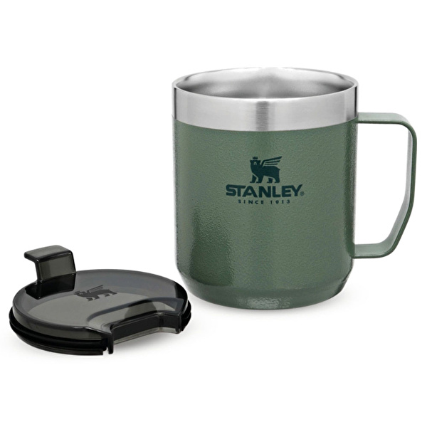 STANLEY 0.35L Classic Mug - Hammertone Green Klasik Kamp Bardağı