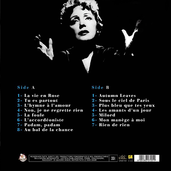 Edith Piaf – LA VIE EN ROSE