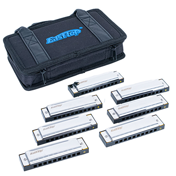 EAST TOP T10-3-7 7 Çantalı Mızıka Seti (7'Li)