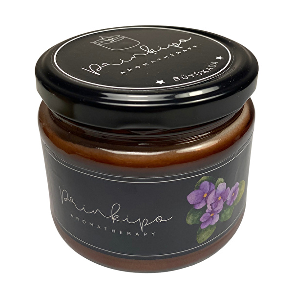 PRINKIPO Menekşe Kokulu Soya Mumu (300 ml)