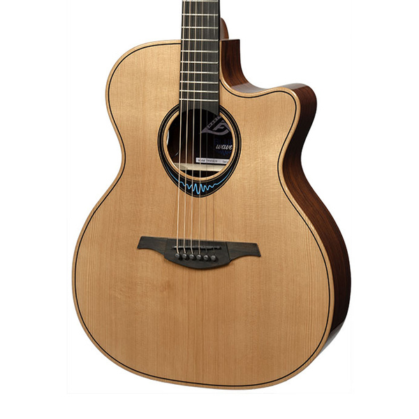 LAG GLH TBW2ACE BlueWave2 Natural Elektro Akustik Gitar