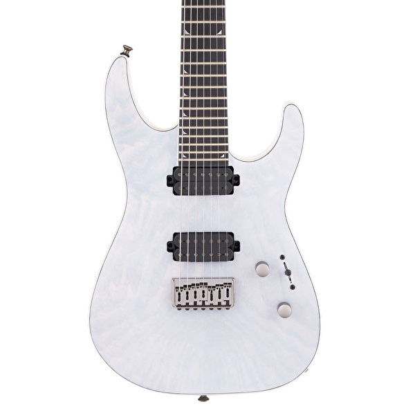 Jackson Pro Soloist SL7A MAH HT Abanoz Klavye Unicorn White 7 Telli Elektro Gitar